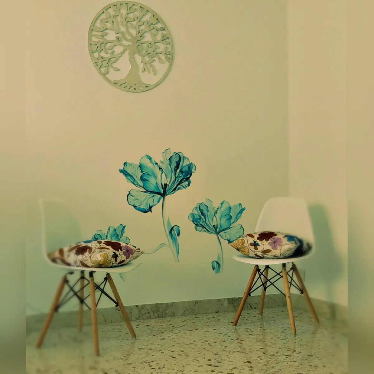 Due sedute dello studio